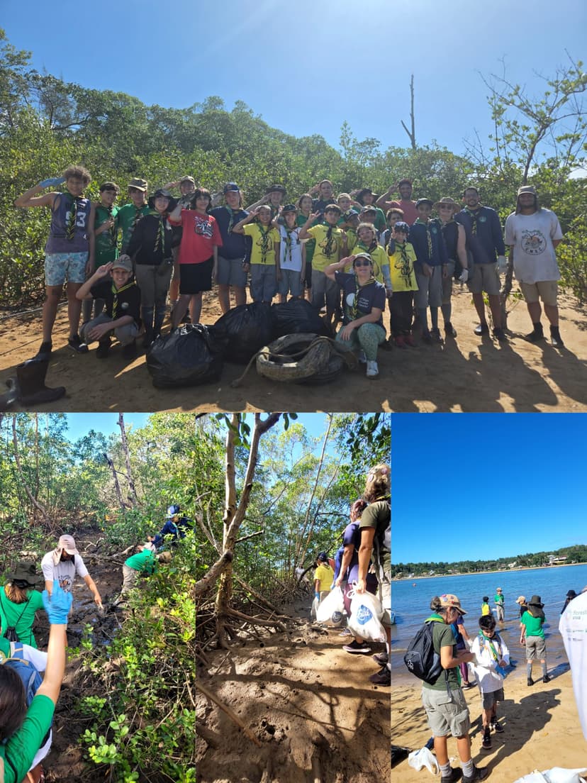 muteco, Escoteiros, Praia da balsa, Santa Cruz, Mangues, Aracruz, Coqueiral, Ação ecológica